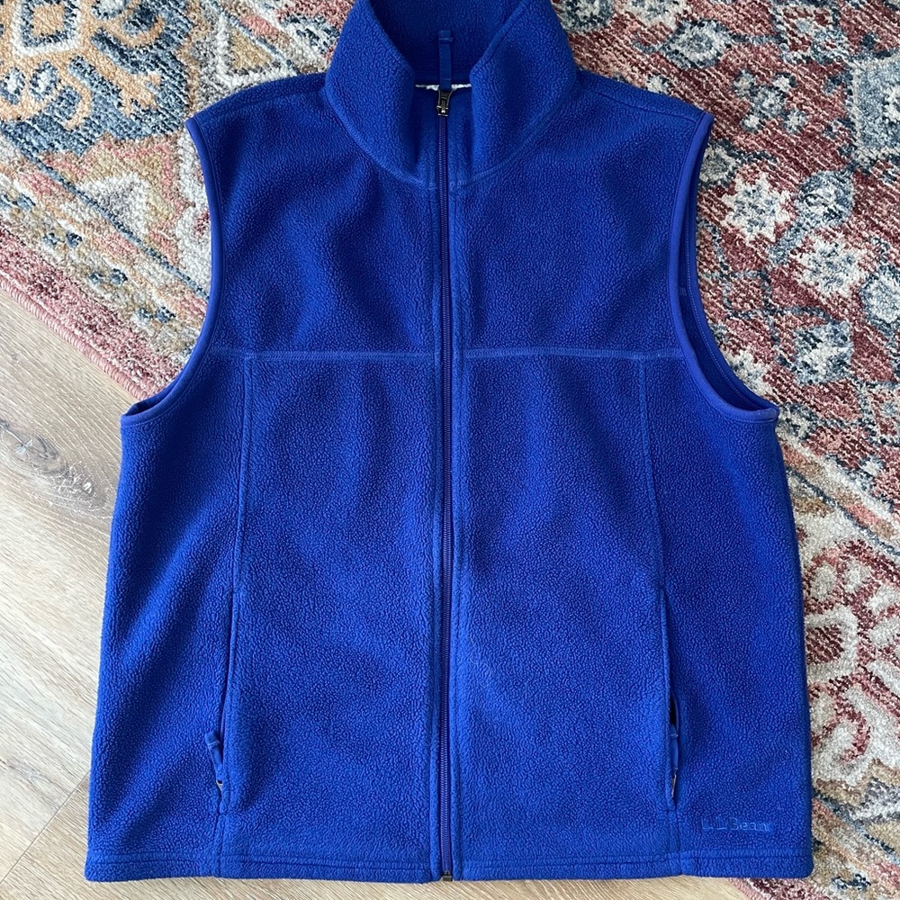 VINTAGE LL BEAN FLEECE VEST